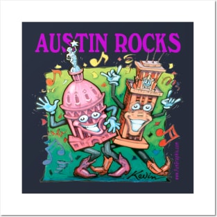 Austin Rocks Posters and Art